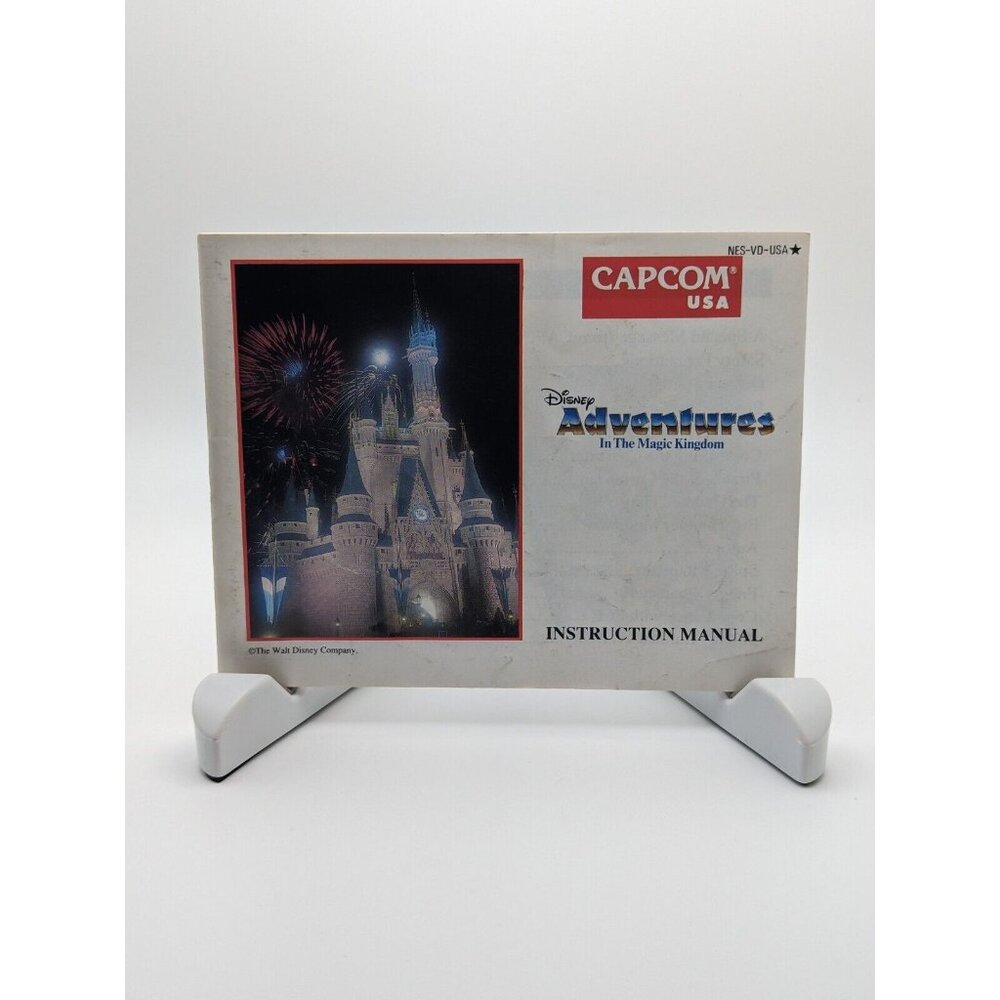 Disney Adventures In The Magic Kingdom (Nintendo NES) Manual Only